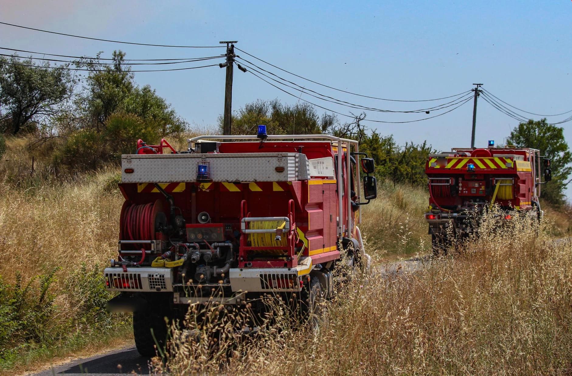 AUMELAS : Un violent feu de végétation ravage 80 hectares de garrigue