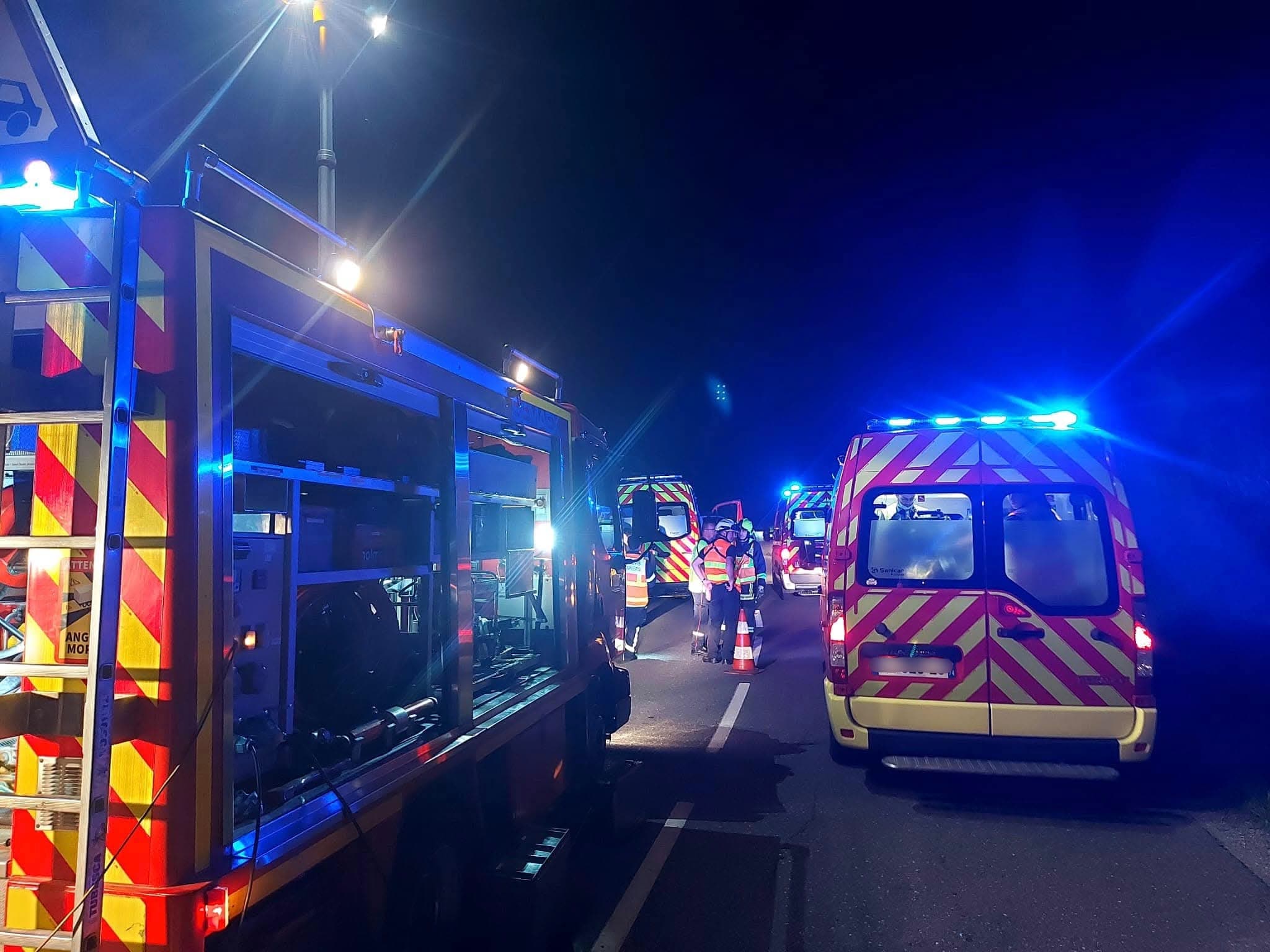 VILLENEUVE-LÈS-BÉZIERS : Violente sortie de route à près de 200km/h.