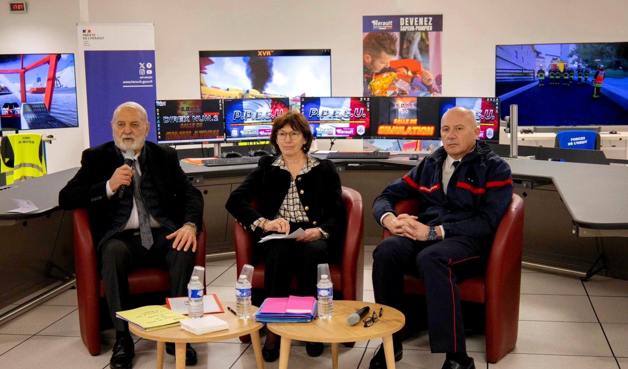 HÉRAULT : Une année 2025 record pour les sapeurs-pompiers.
