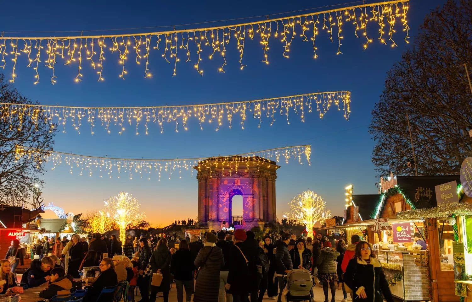 MONTPELLIER : Le marché de Noël s’installe du 28 novembre au 31 décembre.