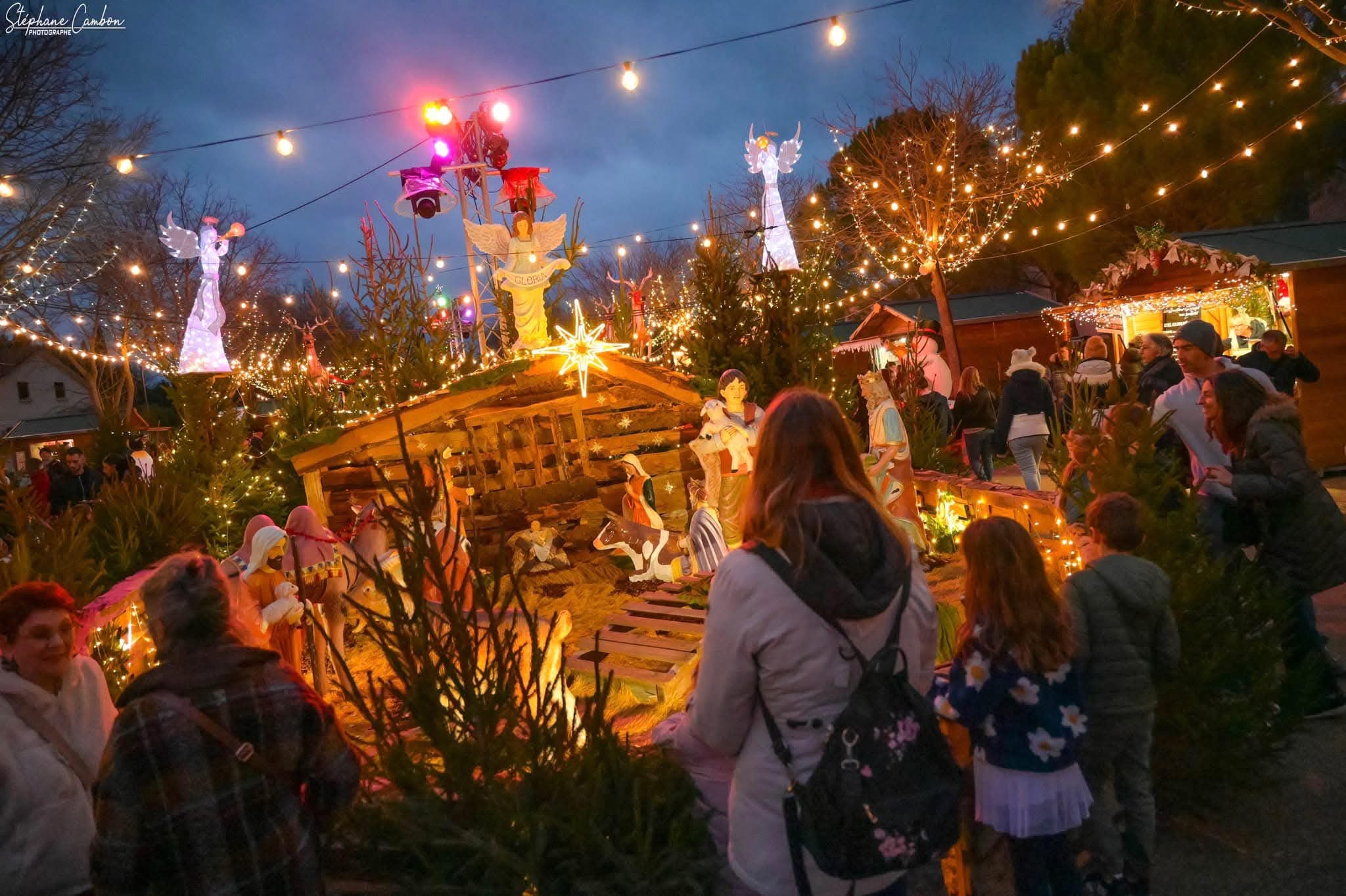 Aniane : Dernier weekend des féeries de Noël.