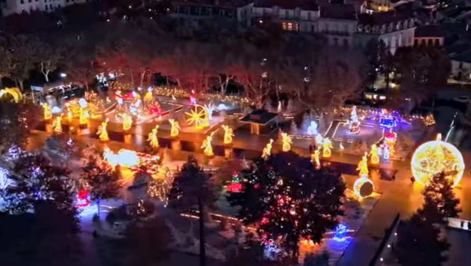 BÉZIERS : Marché de Noël et illuminations inaugurés ce samedi